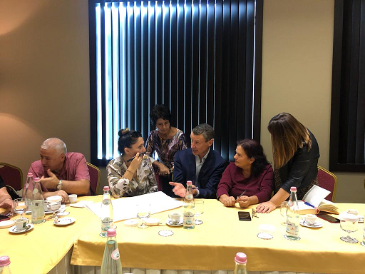 Brian Hayes (Moore lead partner) facilitating discussions on strategy